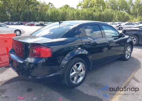 2012 Dodge Avenger Se from USA, damaged, VIN 1C3CDZAB1CN237470